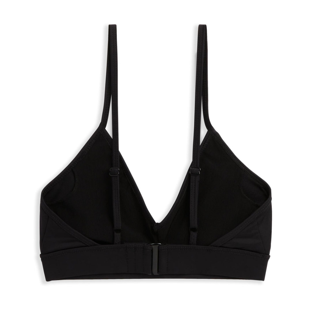 TomboyX Swim Triangle Top - Black - Medium - Picture 2 of 10